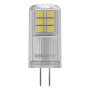 Osram LED PIN 12V Clear 28 non-dim 2.2W/827 G4 bulb , Osram
