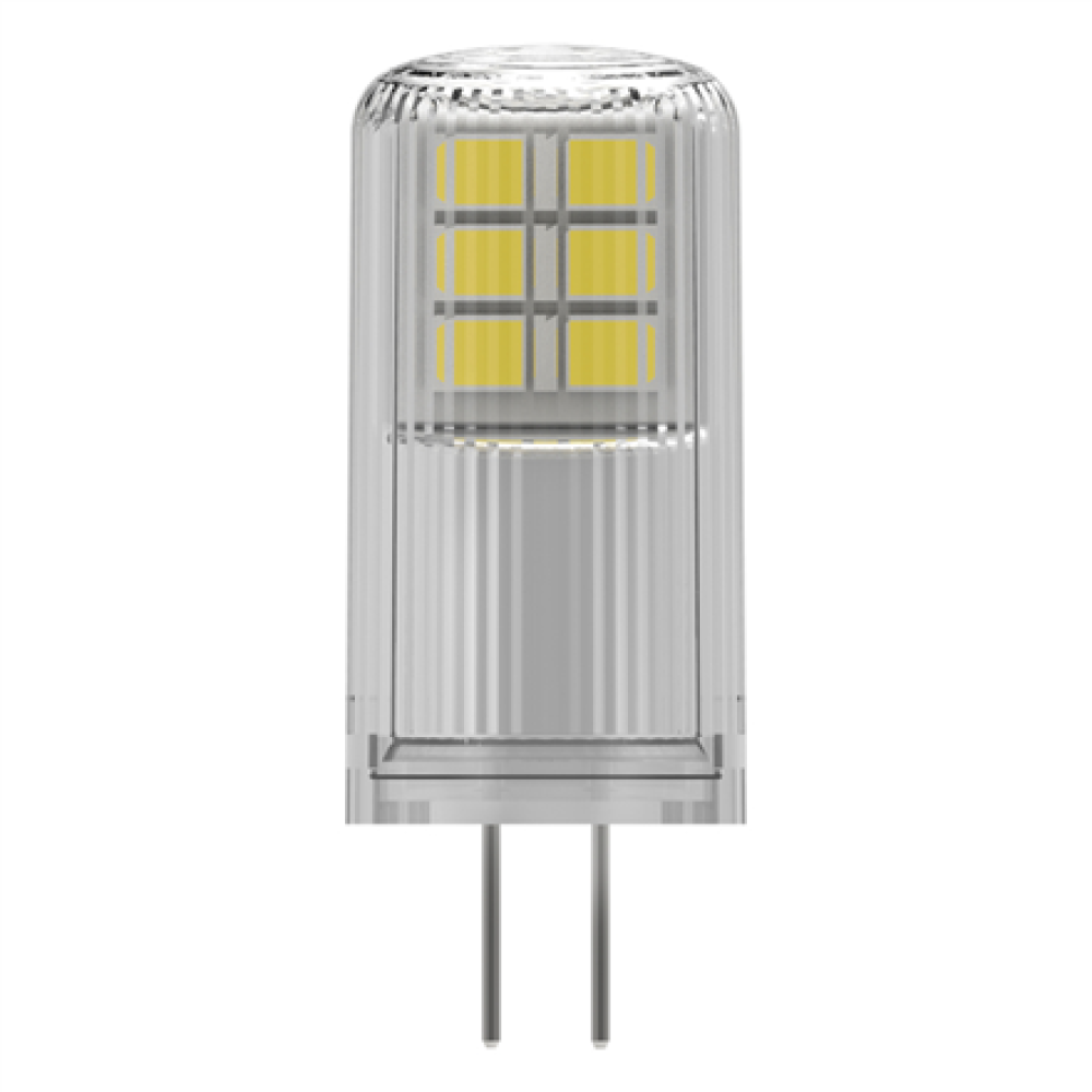 Osram LED PIN 12V Clear 28 non-dim 2.2W/827 G4 bulb , Osram