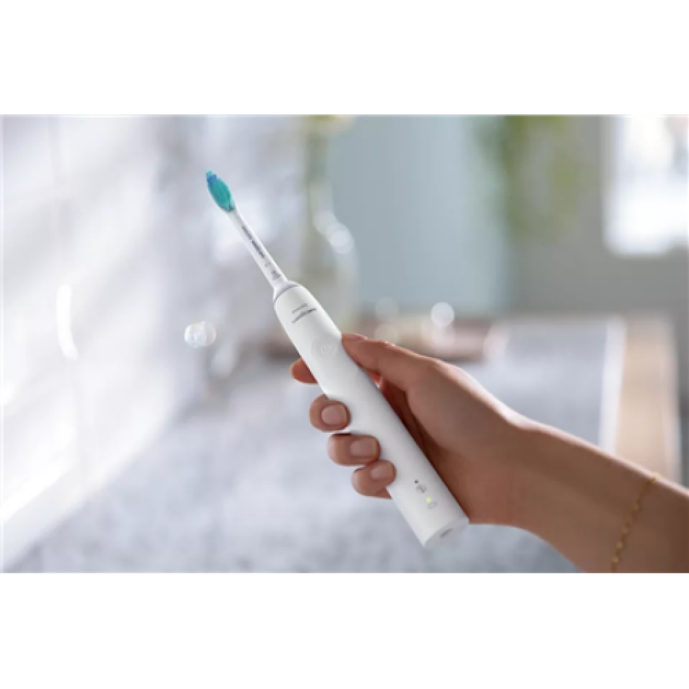 Philips Electric Toothbrush HX3673/13 Sonicare 3100 series Rechargeable For adults Number of brush heads included 1 Number of teeth brushing modes 1 Sonic technology White