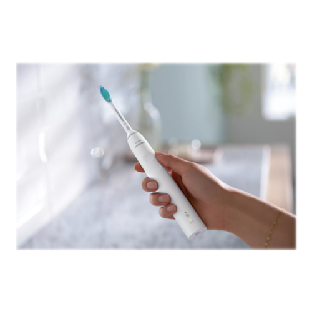 Philips Electric Toothbrush HX3673/13 Sonicare 3100 series Rechargeable For adults Number of brush heads included 1 Number of teeth brushing modes 1 Sonic technology White