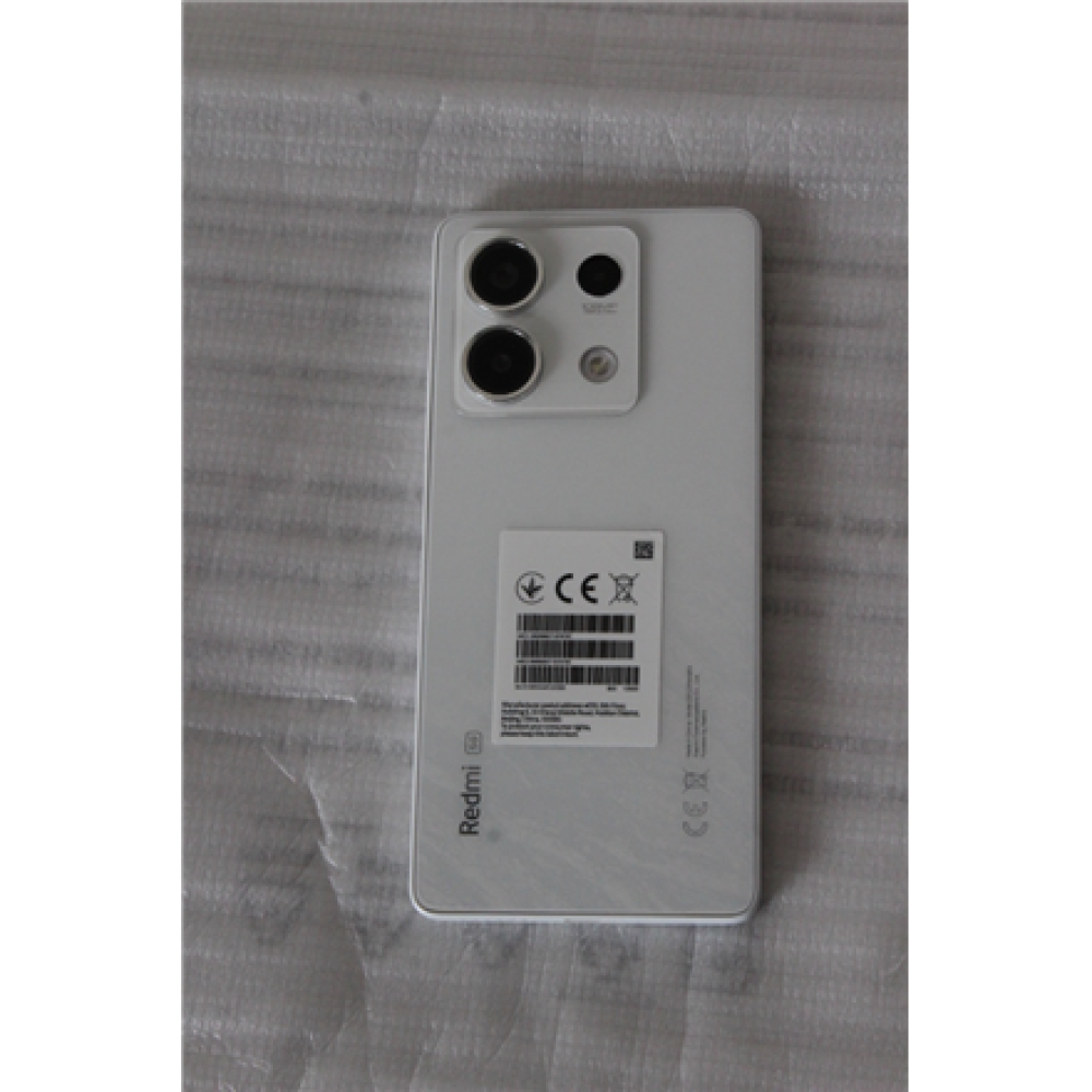 SALE OUT. , Xiaomi Redmi , Note 13 , Arctic White , 6.67 , AMOLED , 1080 x 2400 pixels , Mediatek , Internal RAM 6 GB , 128 GB , Dual SIM , 4G , 5G , Main camera resolution 108+2 MP , Secondary camera resolution 16 MP , Android , 13 , 5000 mAh , USED AS D