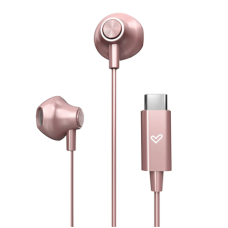 Energy Sistem Wired Earphones , EasyPods Type C , Built-in microphone , USB-C , Rose Gold