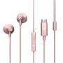 Energy Sistem Wired Earphones , EasyPods Type C , Built-in microphone , USB-C , Rose Gold