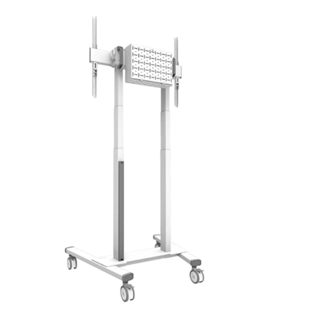 Neomounts Floor stand , FL55-875WH1 TV trolley , Adjustable Height , 55-100 , Maximum weight (capacity) 110 kg , White