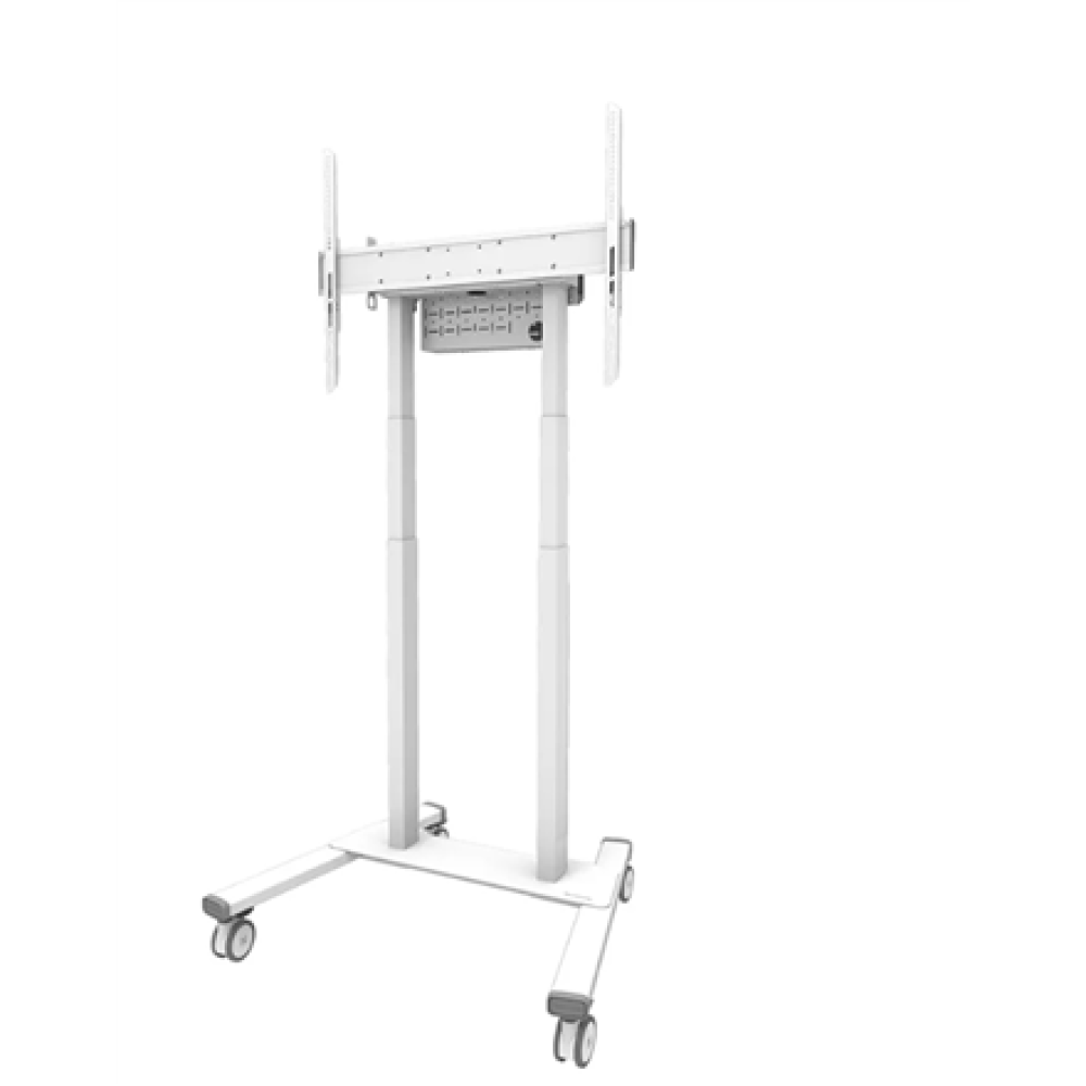 Neomounts Floor stand , FL55-875WH1 TV trolley , Adjustable Height , 55-100 , Maximum weight (capacity) 110 kg , White