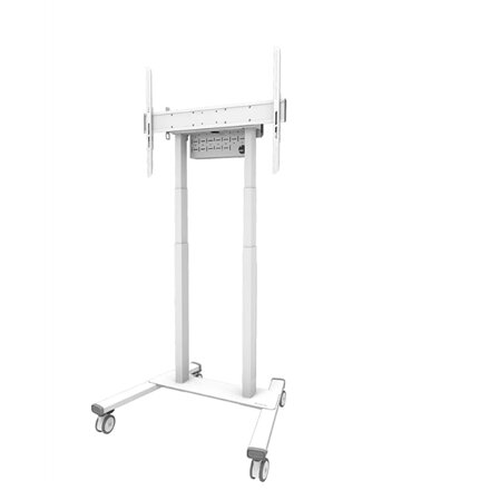 Neomounts Floor stand , FL55-875WH1 TV trolley , Adjustable Height , 55-100 , Maximum weight (capacity) 110 kg , White