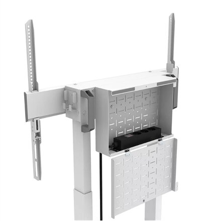 Neomounts Floor stand , FL55-875WH1 TV trolley , Adjustable Height , 55-100 , Maximum weight (capacity) 110 kg , White