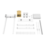 Neomounts Floor stand , FL55-875WH1 TV trolley , Adjustable Height , 55-100 , Maximum weight (capacity) 110 kg , White