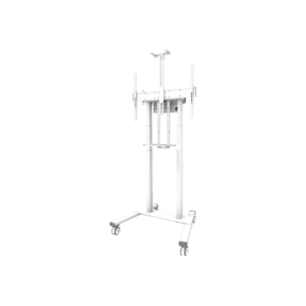 Neomounts Floor stand , FL55-875WH1 TV trolley , Adjustable Height , 55-100 , Maximum weight (capacity) 110 kg , White