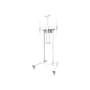 Neomounts Floor stand , FL55-875WH1 TV trolley , Adjustable Height , 55-100 , Maximum weight (capacity) 110 kg , White