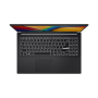 Asus Vivobook Go 15 E1504FA-KM5411W , Mixed Black , 15.6 , IPS , FHD , 1920 x 1080 pixels , 60 Hz , Anti-glare , AMD Ryzen 3 , 30 , 16 GB , LPDDR5 , Solid-state drive capacity 512 GB , AMD Radeon Graphics , Windows 11 Home , 802.11ax , Bluetooth version 5