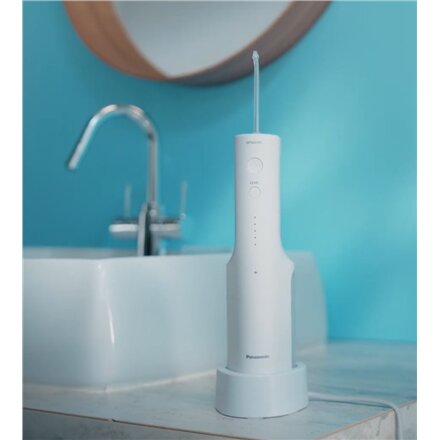 Panasonic Oral Irrigator , EW-DJ26-V303 , Cordless , 200 ml , Number of heads 2 , White