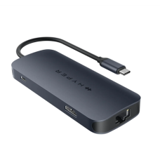 Hyper , HyperDrive Next 8 Port USB-C Hub, 140W , Ethernet LAN (RJ-45) ports 1 , HDMI ports quantity 1