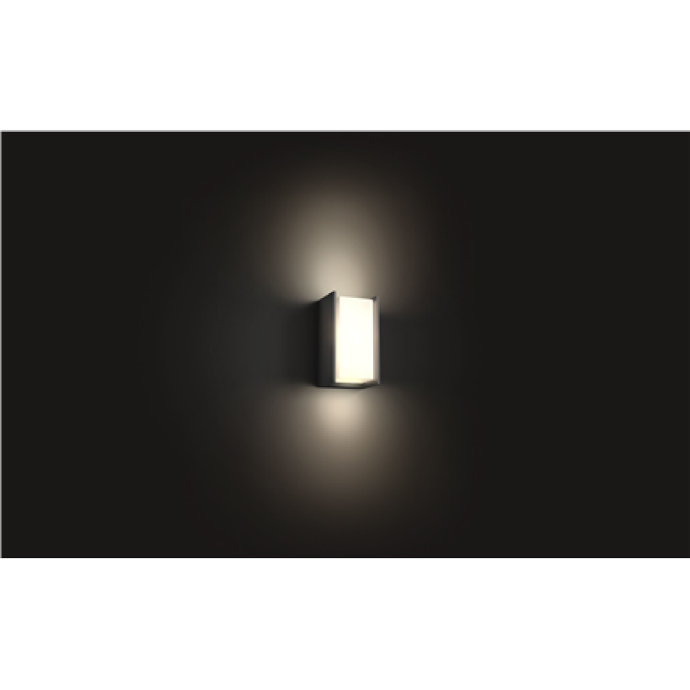 Philips Hue Turaco Outdoor Wall Lantern , E27 , 9 W , Warm white