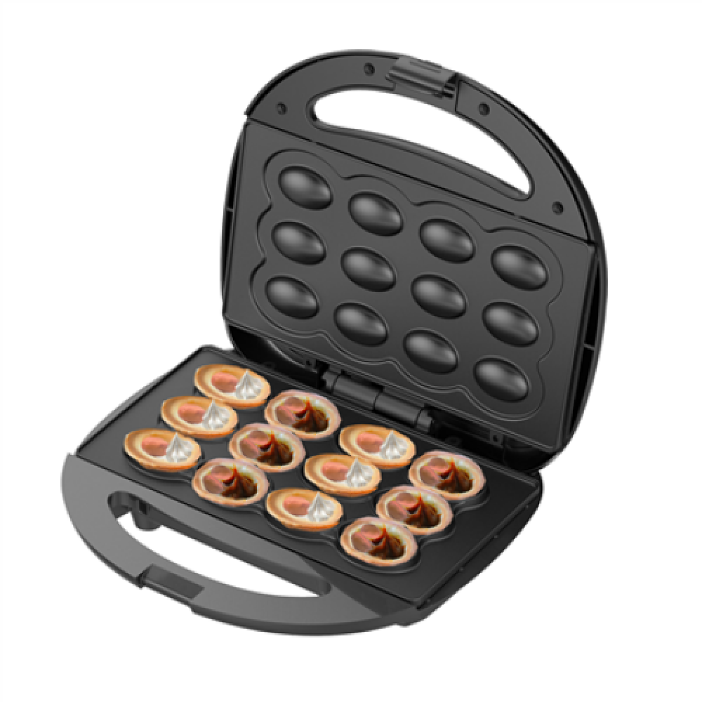 Adler Nut Cookie Maker , AD 3071 , 750 W , Number of pastry 12 , Nuts , Black