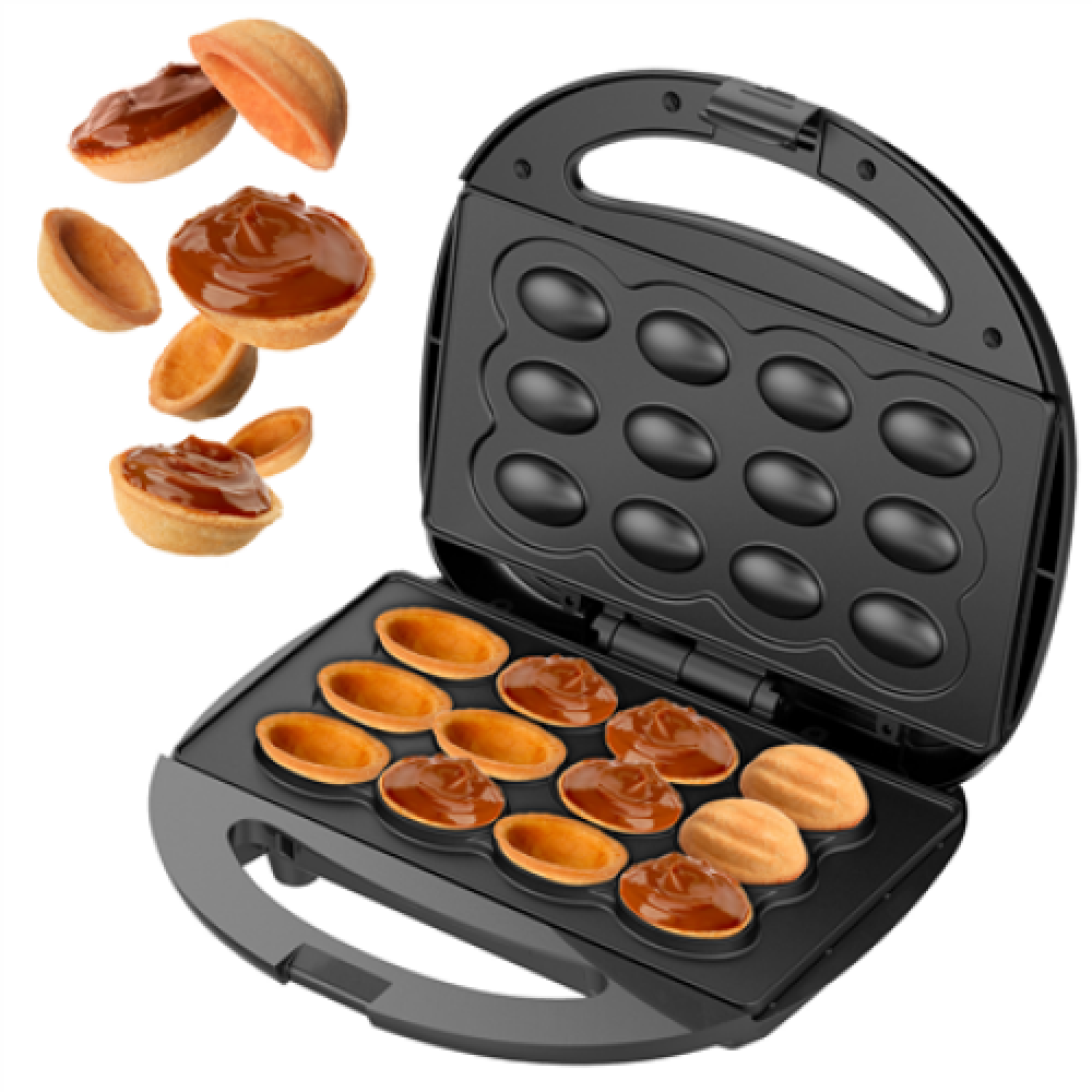 Adler Nut Cookie Maker , AD 3071 , 750 W , Number of pastry 12 , Nuts , Black
