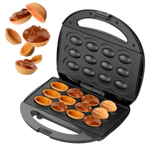 Adler Nut Cookie Maker , AD 3071 , 750 W , Number of pastry 12 , Nuts , Black