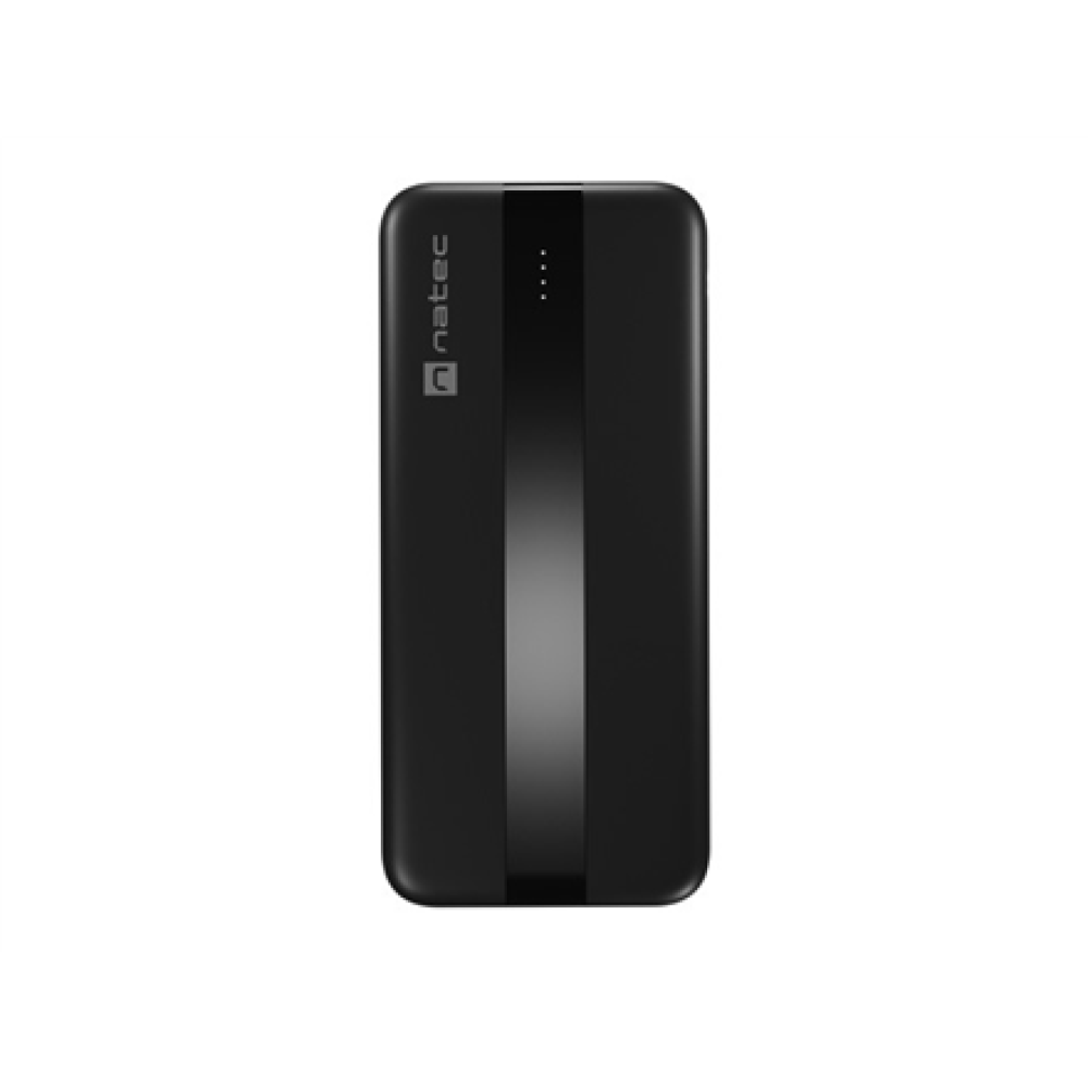 Natec Powerbank Trevi Slim Q V2 10000MAH 2X USB-A Cable