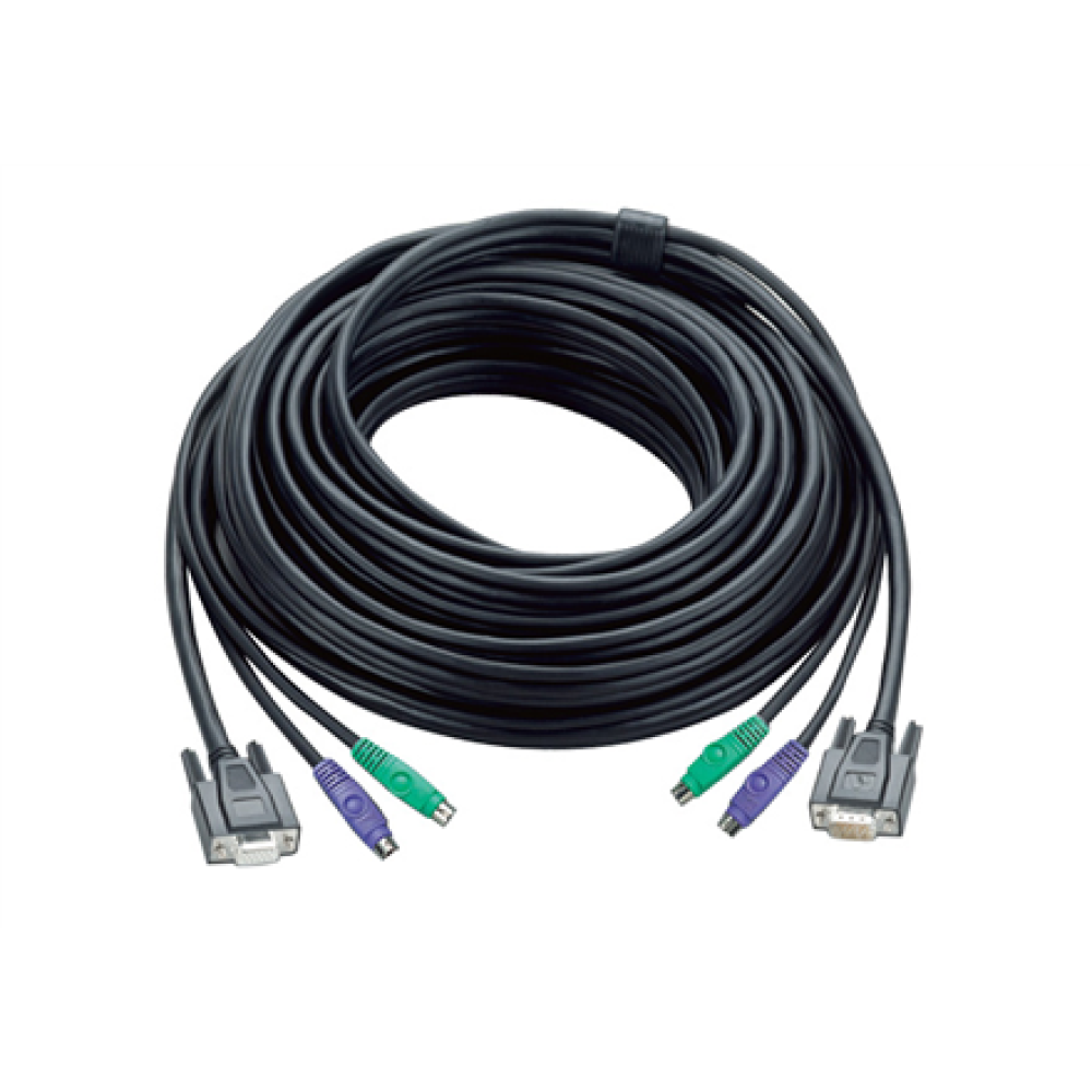 Aten , KVM Cable, 1.8M PS/2 , 2L-1001P