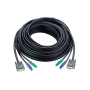 Aten , KVM Cable, 1.8M PS/2 , 2L-1001P