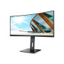 AOC , Curved Monitor , CU34P2A , 34 , VA , 21:9 , 100 Hz , 1 ms , 3440 × 1440 , 300 cd/m² , Headphone out (3.5mm) , HDMI ports quantity HDMI x 2 , Black , Warranty 36 month(s)