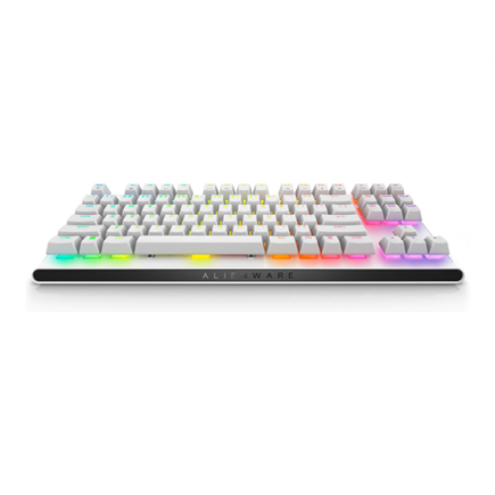 Dell AW420K Alienware , Tenkeyless Gaming Keyboard , Wired , US , Lunar Light , CHERRY MX Red