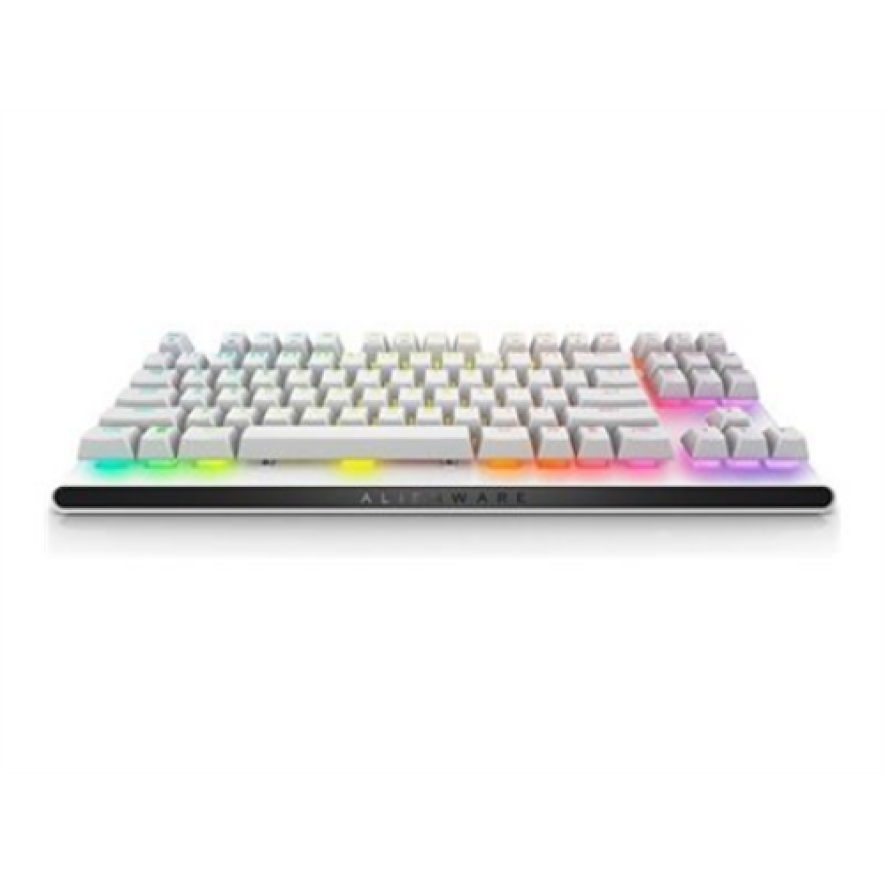 Dell AW420K Alienware , Tenkeyless Gaming Keyboard , Wired , US , Lunar Light , CHERRY MX Red