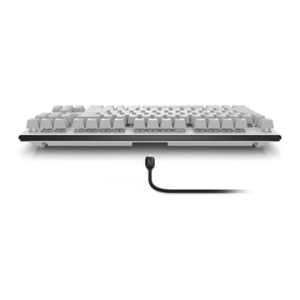 Dell AW420K Alienware , Tenkeyless Gaming Keyboard , Wired , US , Lunar Light , CHERRY MX Red