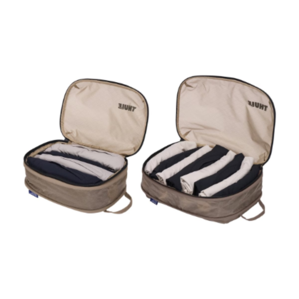 Thule , Compression Cube Set, Small/Medium , Packing Cube , Gentle Beige