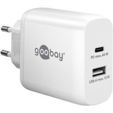 Goobay , USB-C PD Dual Fast Charger (45 W) , 65412
