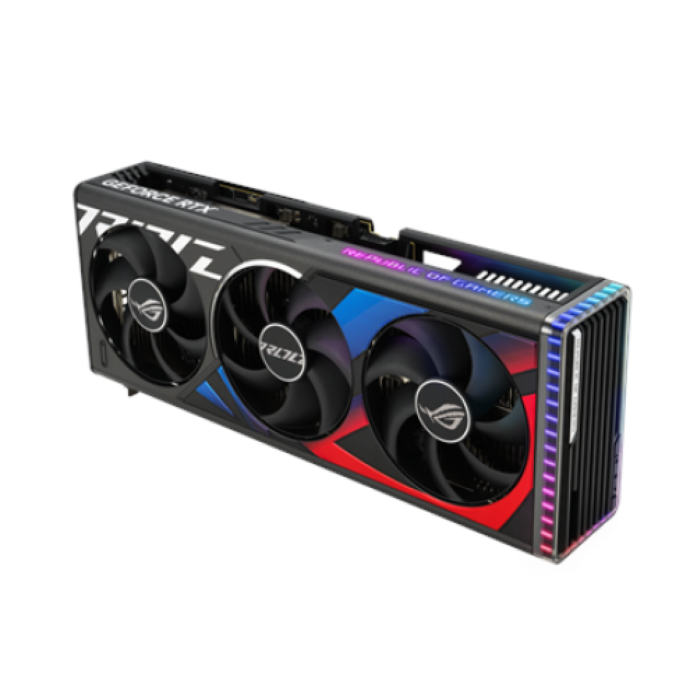 Asus ROG STRIX-RTX4090-O24G-GAMING NVIDIA 24 GB GeForce RTX 4090 GDDR6X PCI Express 4.0 HDMI ports quantity 2 Memory clock speed 2610 MHz
