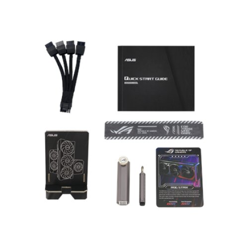 Asus ROG STRIX-RTX4090-O24G-GAMING NVIDIA 24 GB GeForce RTX 4090 GDDR6X PCI Express 4.0 HDMI ports quantity 2 Memory clock speed 2610 MHz
