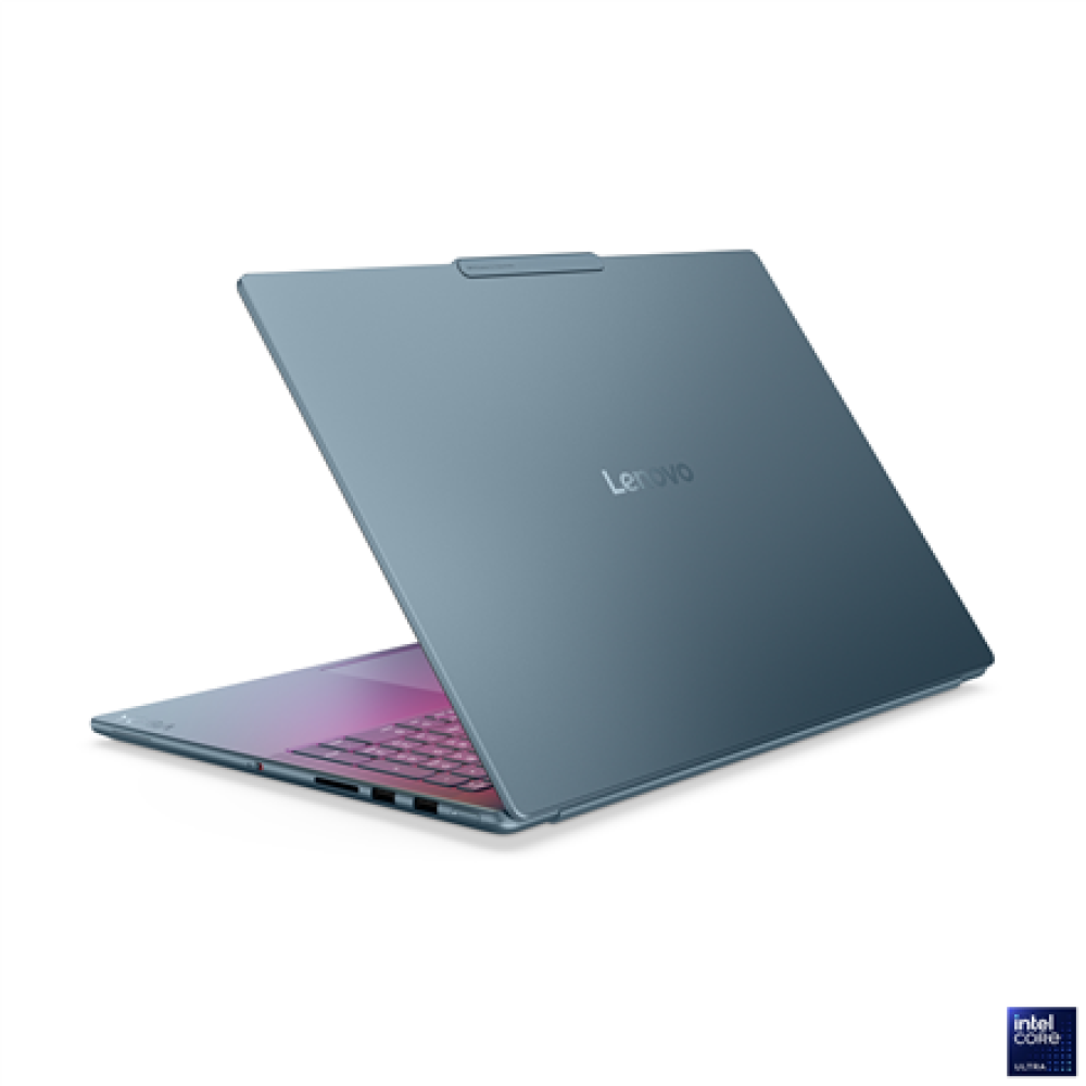 Lenovo Yoga Pro 9 16IAH10 , Tidal Teal , 16 , OLED , 2.8K WQXGA+ , 2880 x 1800 pixels , Intel Core Ultra 7 , 255H , 32 GB , Soldered LPDDR5x , Solid-state drive capacity 1000 GB , NVIDIA GeForce RTX 5060 Graphics , GDDR7 , 8 GB , Windows 11 Pro , 802.11be
