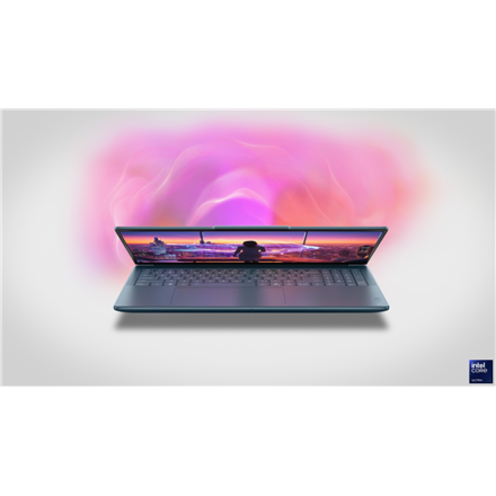 Lenovo Yoga Pro 9 16IAH10 , Tidal Teal , 16 , OLED , 2.8K WQXGA+ , 2880 x 1800 pixels , Intel Core Ultra 7 , 255H , 32 GB , Soldered LPDDR5x , Solid-state drive capacity 1000 GB , NVIDIA GeForce RTX 5060 Graphics , GDDR7 , 8 GB , Windows 11 Pro , 802.11be