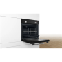 Bosch Oven , HBF010BA0 , 66 L , Electric , Manual , Knobs , Height 59.5 cm , Width 59.4 cm , Black