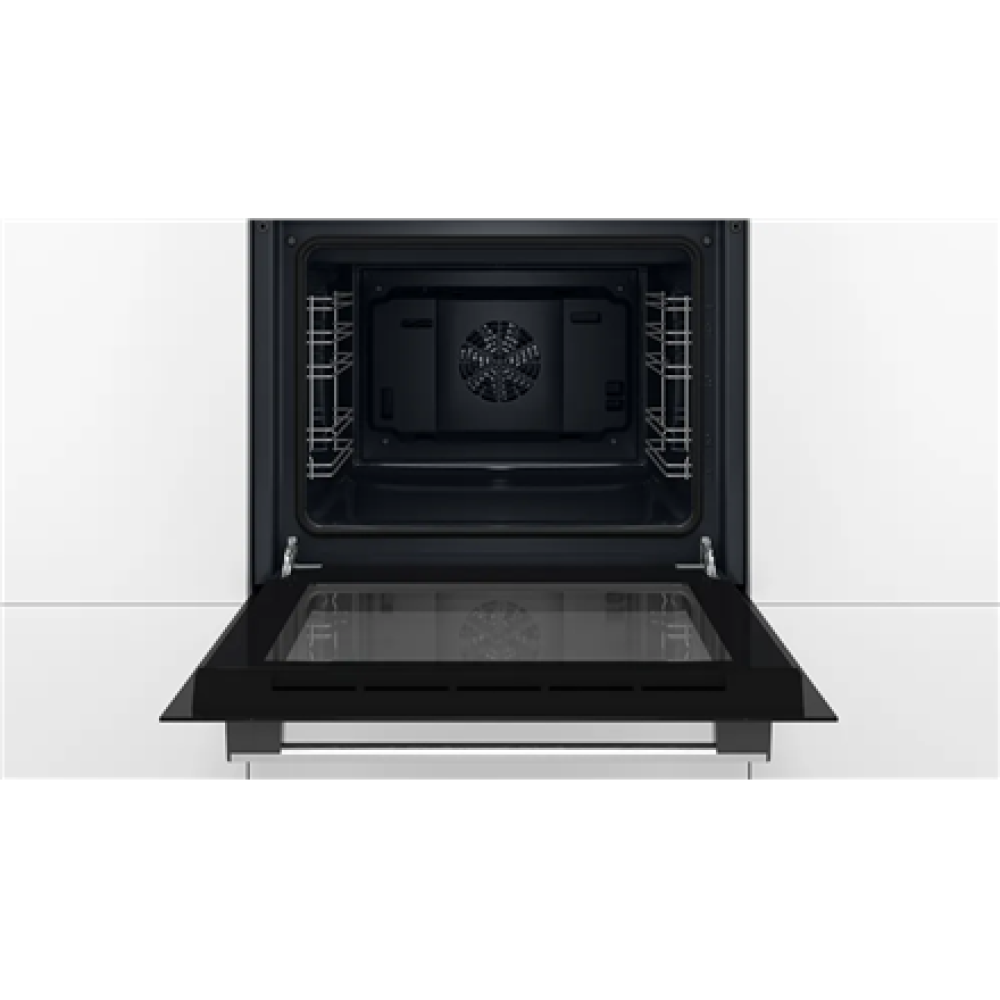 Bosch Oven , HBF010BA0 , 66 L , Electric , Manual , Knobs , Height 59.5 cm , Width 59.4 cm , Black
