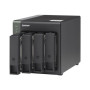QNAP , 4-Bay QTS NAS , TS-431X3-4G , Up to 4 HDD/SSD Hot-Swap , AnnapurnaLabs Alpine , AL314 Quad-Core , Processor frequency 1.7 GHz , 4 GB , DDR3L