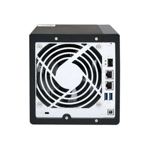 QNAP , 4-Bay QTS NAS , TS-431X3-4G , Up to 4 HDD/SSD Hot-Swap , AnnapurnaLabs Alpine , AL314 Quad-Core , Processor frequency 1.7 GHz , 4 GB , DDR3L