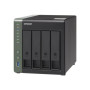 QNAP , 4-Bay QTS NAS , TS-431X3-4G , Up to 4 HDD/SSD Hot-Swap , AnnapurnaLabs Alpine , AL314 Quad-Core , Processor frequency 1.7 GHz , 4 GB , DDR3L