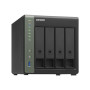 QNAP , 4-Bay QTS NAS , TS-431X3-4G , Up to 4 HDD/SSD Hot-Swap , AnnapurnaLabs Alpine , AL314 Quad-Core , Processor frequency 1.7 GHz , 4 GB , DDR3L