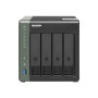 QNAP , 4-Bay QTS NAS , TS-431X3-4G , Up to 4 HDD/SSD Hot-Swap , AnnapurnaLabs Alpine , AL314 Quad-Core , Processor frequency 1.7 GHz , 4 GB , DDR3L