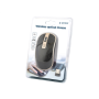 Gembird , Wireless Optical mouse , MUSW-4B-06-BG , Optical mouse , USB , Black