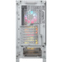 Corsair PC Case , Frame 4000D RS ARGB Modular , Mid-Tower , White