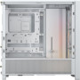 Corsair PC Case , Frame 4000D RS ARGB Modular , Mid-Tower , White