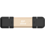 Silicon Power DS72 , 500 GB , USB Type-A/USB Type-C 3.2 Gen 2 , Gold