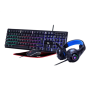 Gembird , 4-in-1 Backlight Gaming Kit Ghost , GGS-UMGL4-02 , Gaming Kit , Wired , US , USB