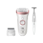 Braun , SES 9890 SensoSmart , Epilator , Number of power levels 2 , Wet & Dry , White/Rose