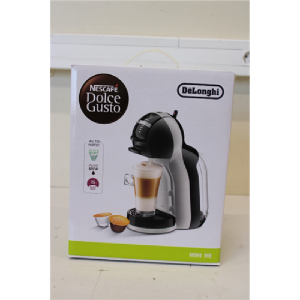 SALE OUT. COFFEE MACHINE DOLCE MINIME EDG155 BG Sourcing DAMAGED PACKAGING