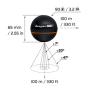 Deeper , Smart Sonar PRO+2 , Sonar , Wi-Fi , Black