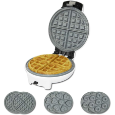 Cecotec Waffle Maker , Fun Gofrestone 3in1 , 700 W , Number of pastry 3 , Waffle/Muffin/Donut , White